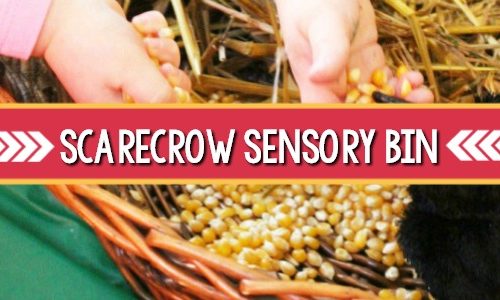 Scarecrow Sensory Bin