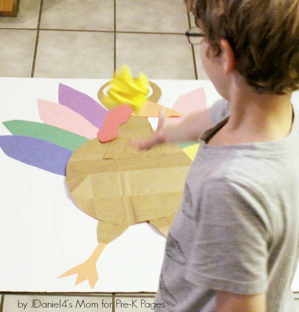 gross motor turkey beanbag toss
