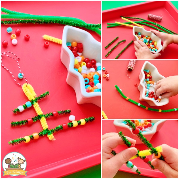 Christmas Tree Ornament Toddlers Can Make