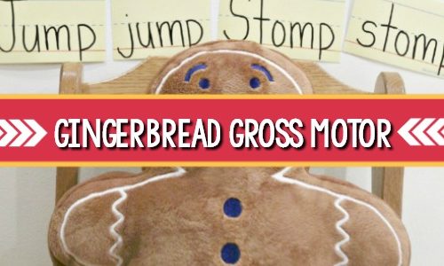Gingerbread Gross Motor Game
