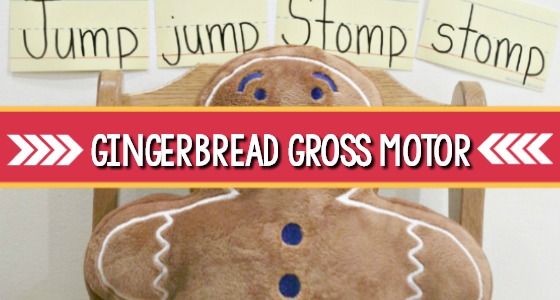 Gingerbread Gross Motor Game