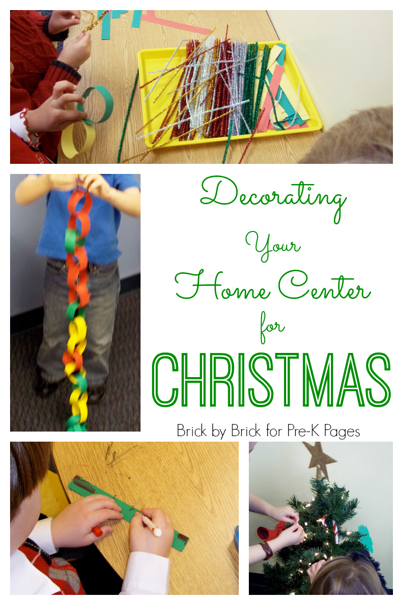 decorate home center christmas