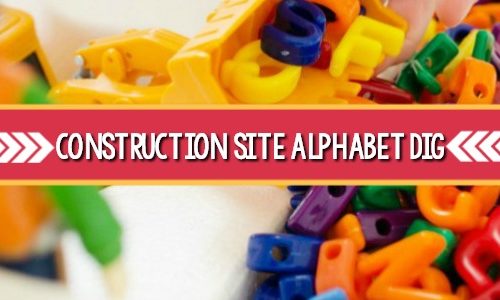 Construction Site Alphabet Dig