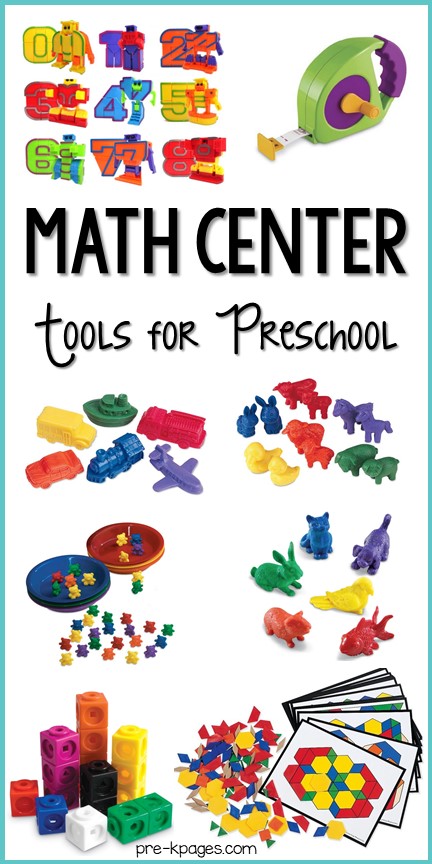 Best Math Center Tools and Toys for Preschool