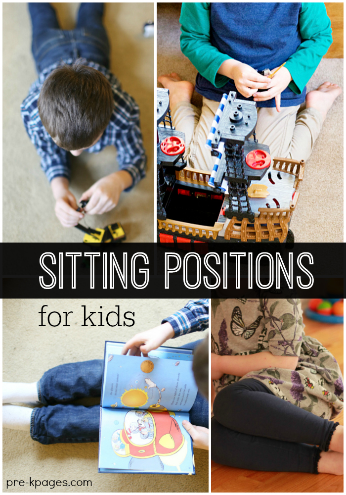 Different Sitting Positions for Kids