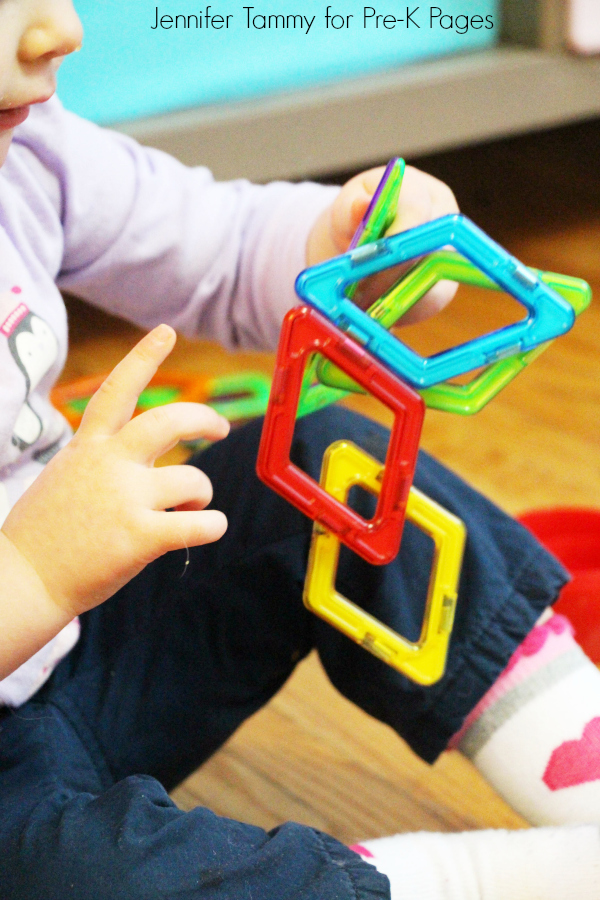 construction bin magnetic blocks