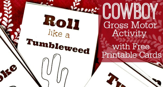 cowboy gross motor activity