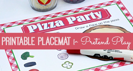 Pizza Shop Placemat