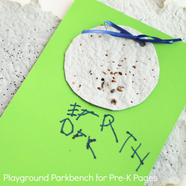 Earth Day for Kids Make Homemade Seed Paper 