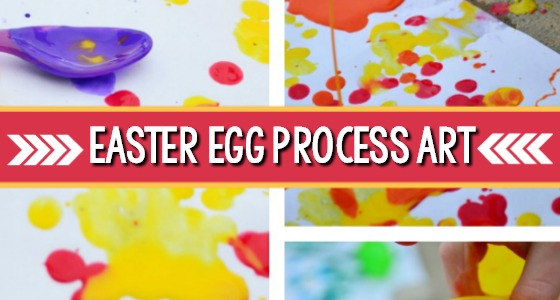 Easter Egg Process Art Activity for Preschool