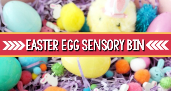 Easter Egg Sensory Bin