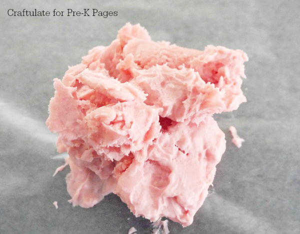 spring flower play dough