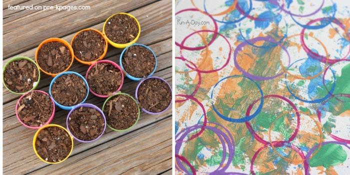 Upcycle Plastic Easter Eggs