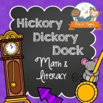 Hickory Dickory Dock Printable Lessons for Preschoolers