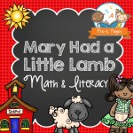 Mary Had a Little Lamb Printable Lessons for Preschoolers