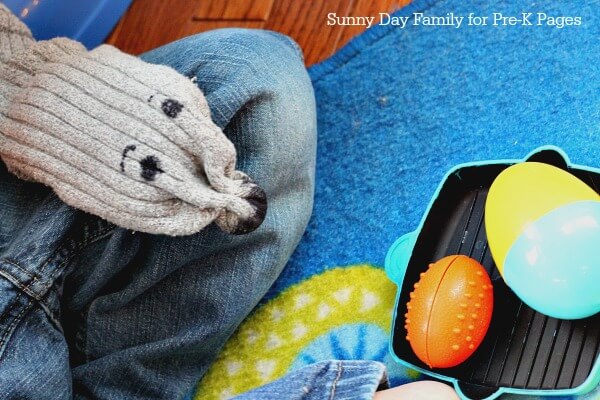 puppet retelling spring book