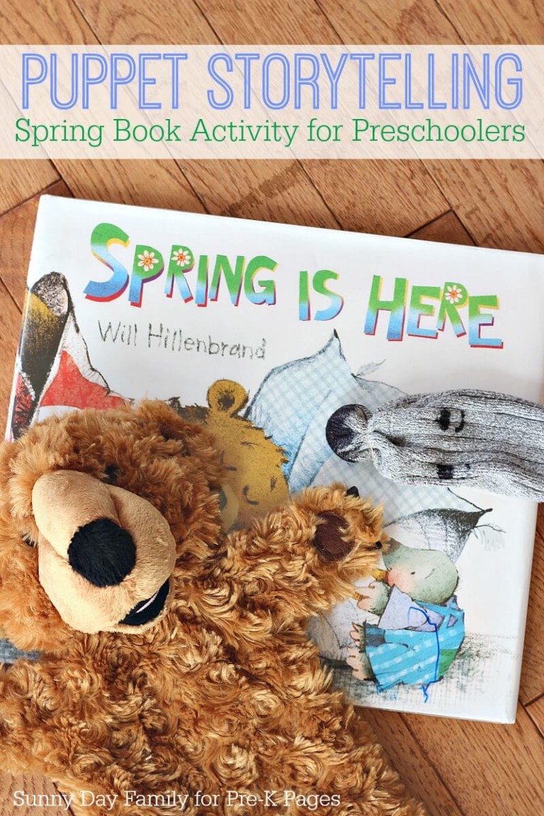 Retelling a Spring Story with Puppets - Pre-K Pages
