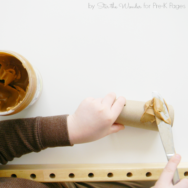 make bird feeder preschool