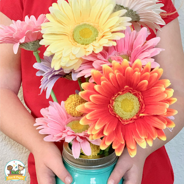 still life painting with preschool