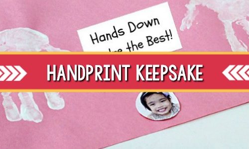 Handprint Keepsake Placemat