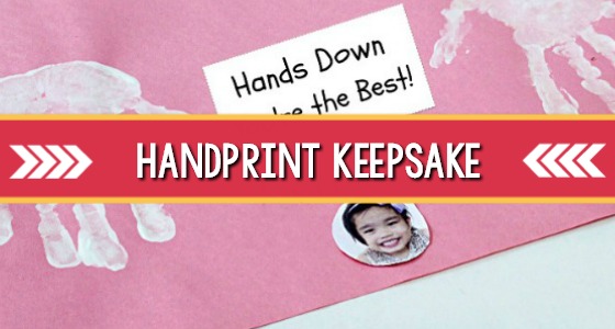 Handprint Keepsake Placemat
