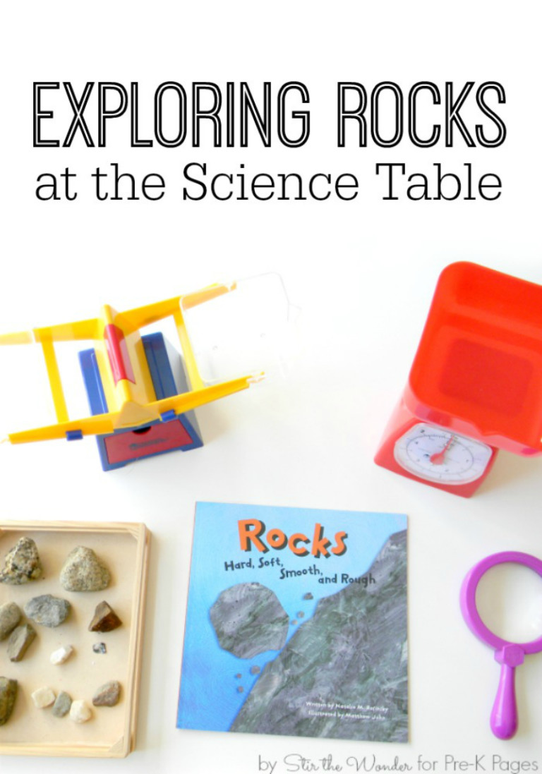 Science for Kids: Exploring Rocks - Pre-K Pages