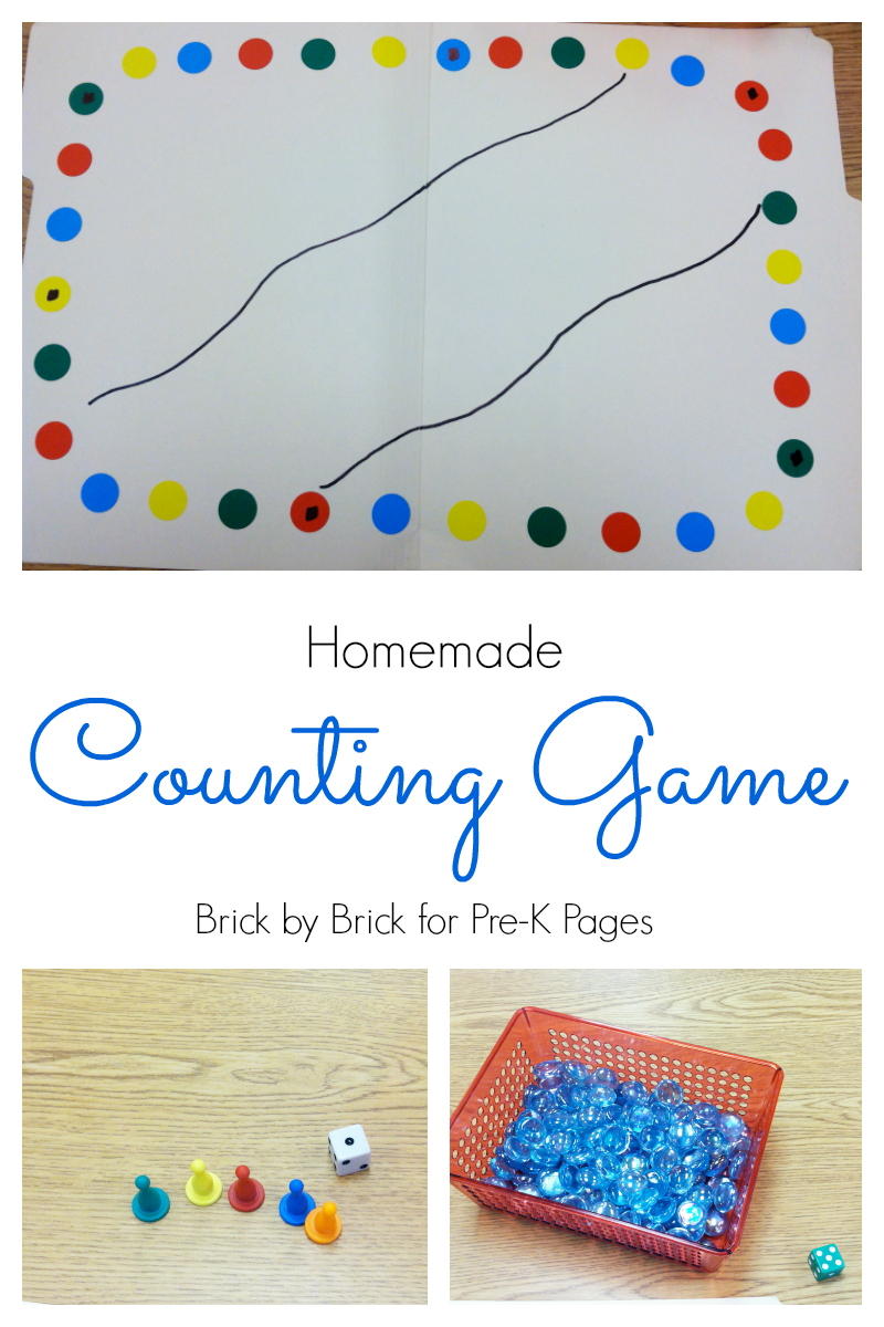 Homemade Counting Game