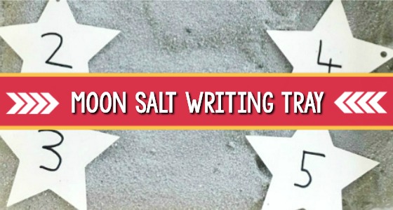Moon Salt Writing Tray
