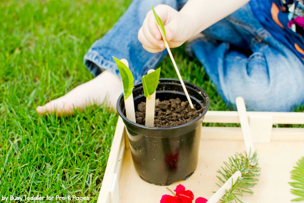 Nature Matching Game for pre-k
