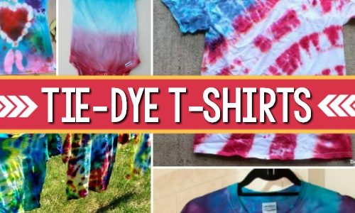 Tie Dye T Shirts Kids Can Make