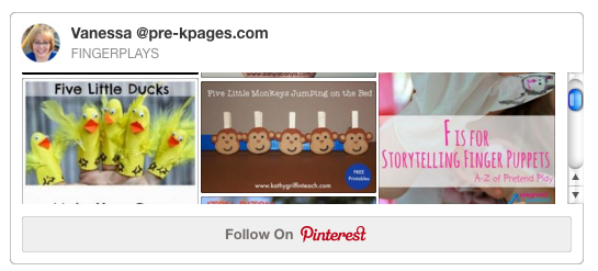 fingerplays pinterest board