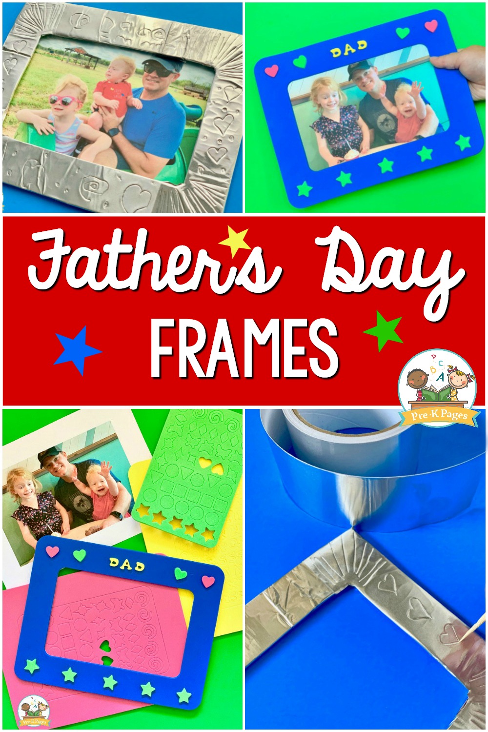 Father_s Day Frames DIY gift preschool