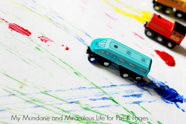 colors and trains for preschool