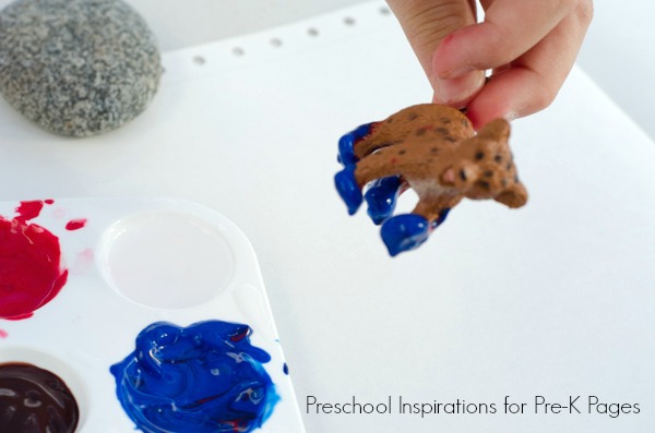 Pete the Cat Print Making Process Art