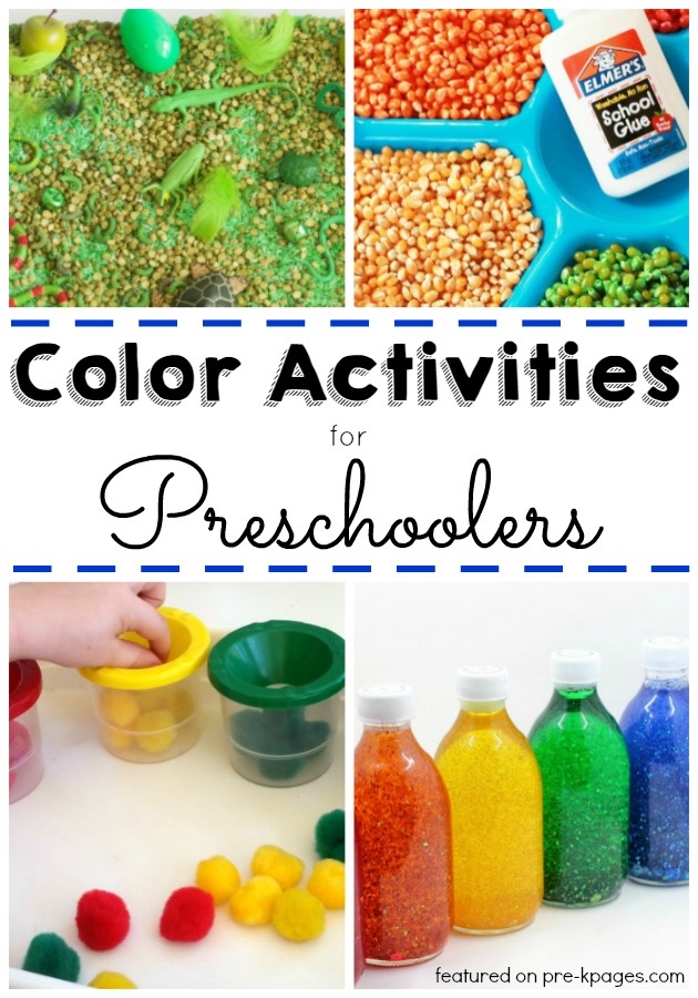 30+ Activities to Explore Colors - Pre-K Pages