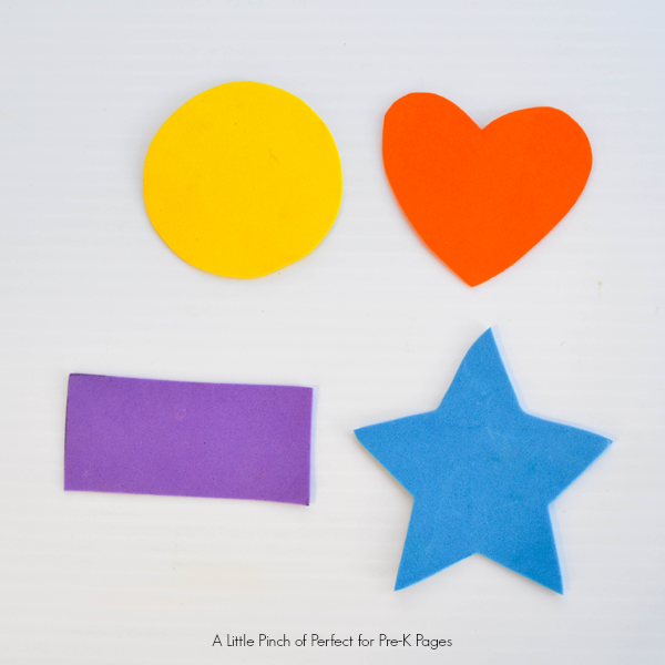 foam shapes for shape wands