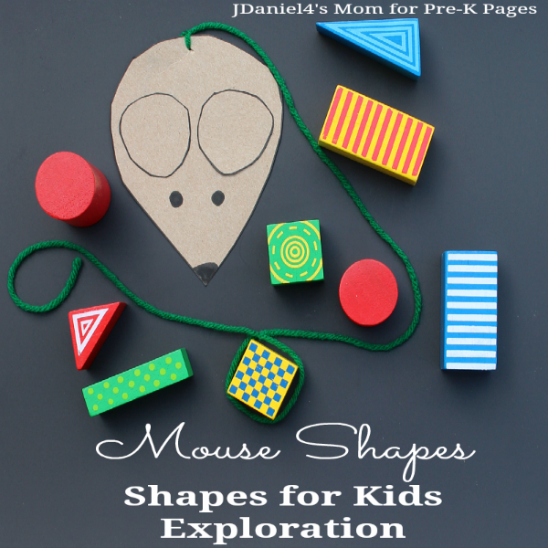 Mouse Shapes book activity