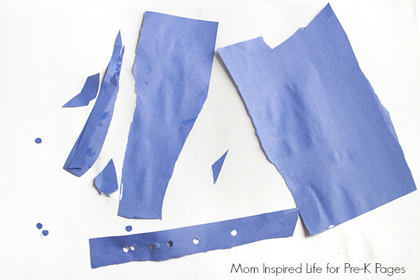 deconstructed shapes art activity