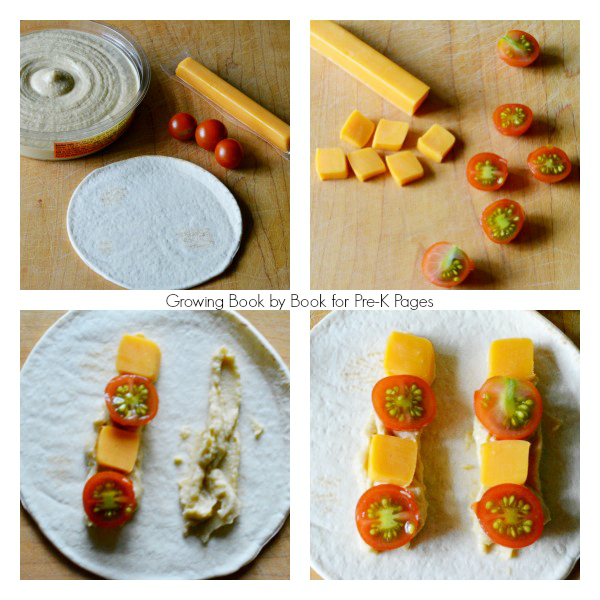 make a tortilla shape snack