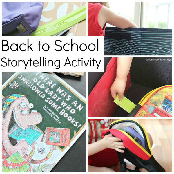 Back to School Storytelling Box for prechool