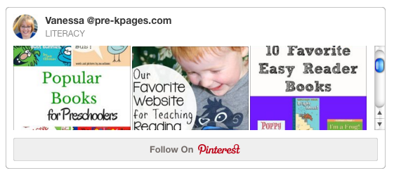 Literacy Pinterest Board