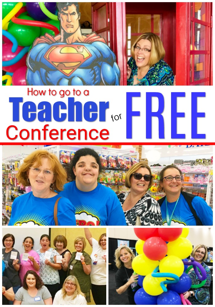 Get your principal to pay for you to go to a teacher conference