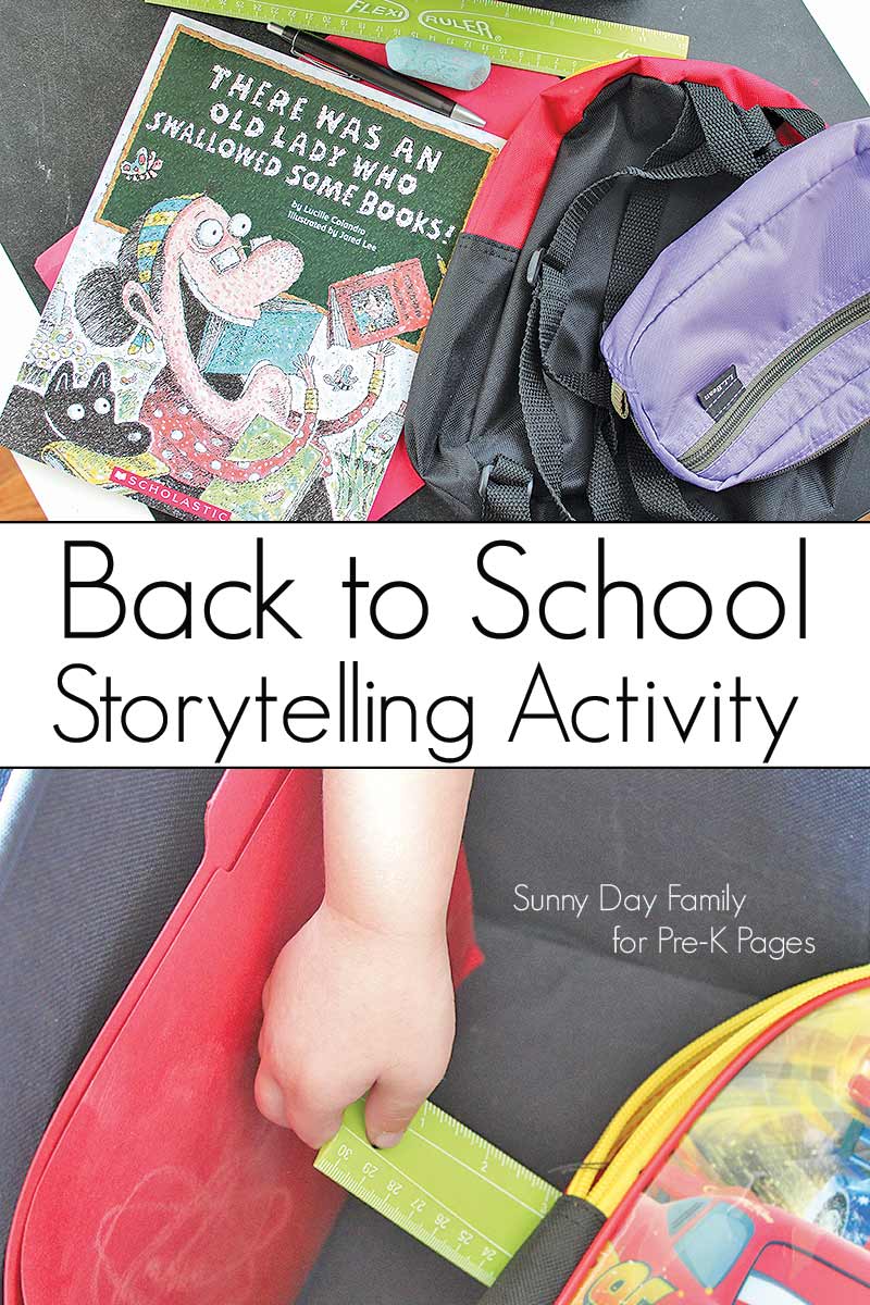 back to school storytelling box
