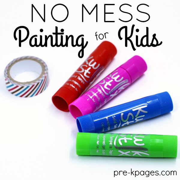 No Mess Painting for Kids!