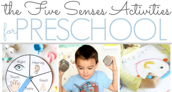 preschool activities five senses