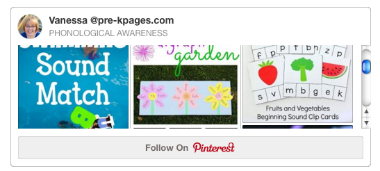 Phonological Awareness Pinterest Board