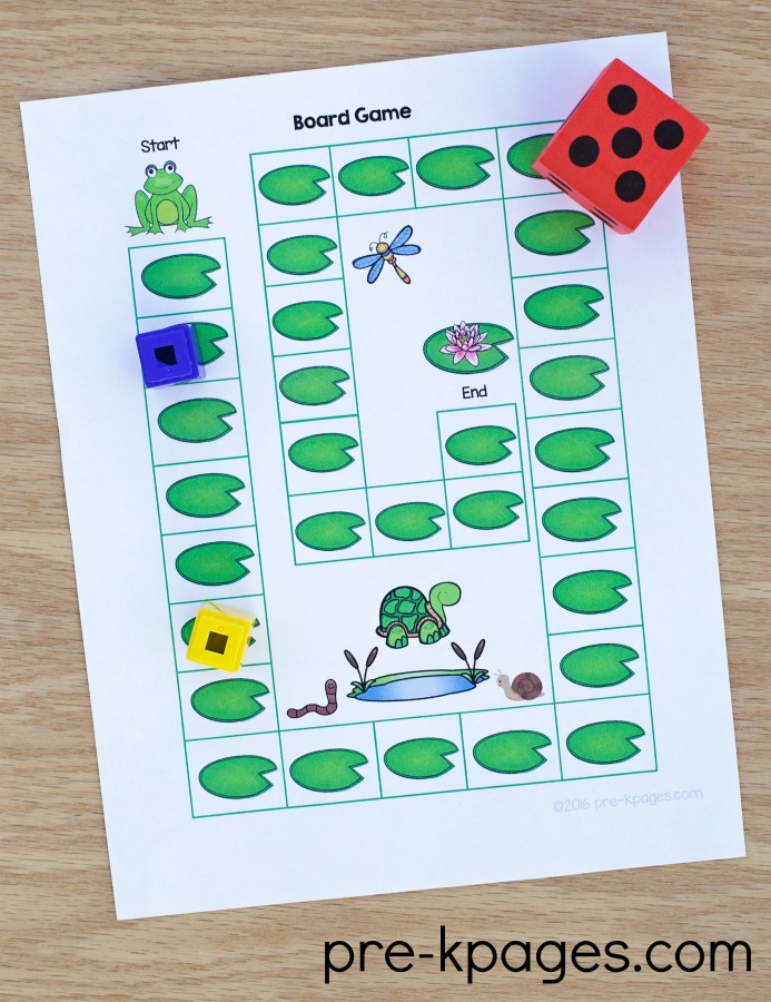 Pond Theme Activities - Pre-K Pages