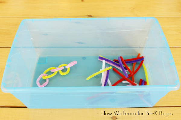 quiet bins chenille stems