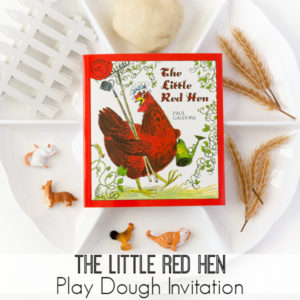 Little Red Hen Play Dough Activity - Pre-K Pages