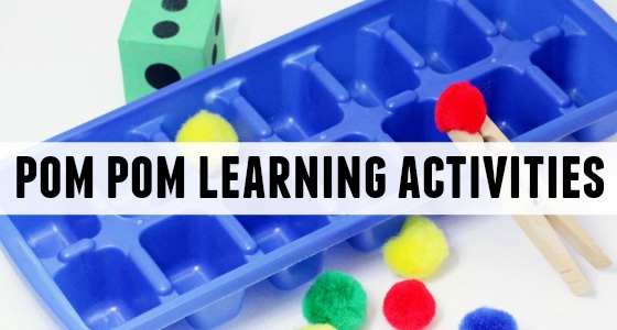 Pom Pom Learning Activities for Preschool and Kindergarten Kids